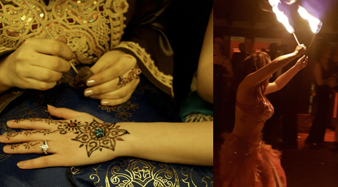 Indische henna artist voor Feest
