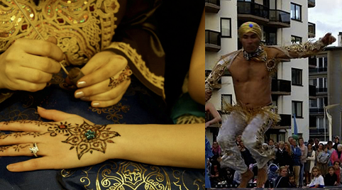 Henna met eigen leuk gedecoreerde hoek