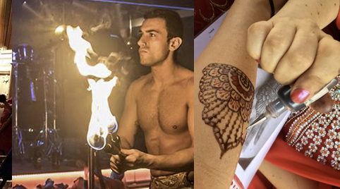 Henna tattoo feest