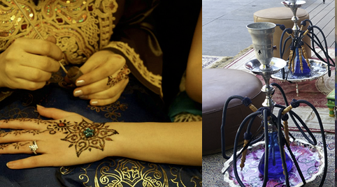 Henna tattoos zonder zwarte henna