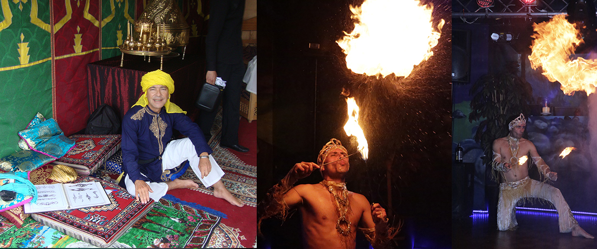 Marokkaanse bruiloft Themafeest